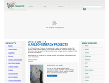 Tablet Screenshot of energyprojectsmalta.com